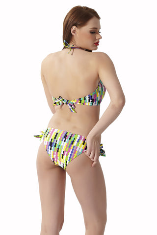 Neon Pattern Bikini